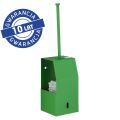 MERIDA STELLA GREEN LINE toilet brush with a wall-mounted holder, green